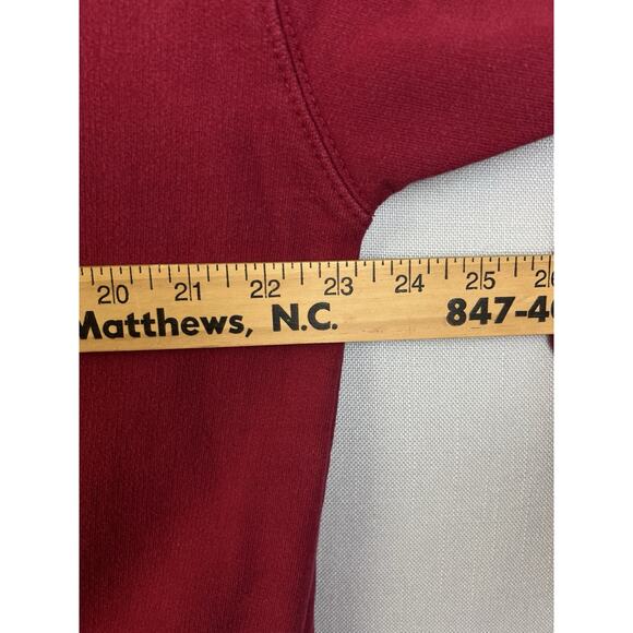 Vintage Starter Indiana Hoosiers Sweatshit Men Large Burgundy Embroidered Y2K - Picture 6 of 9